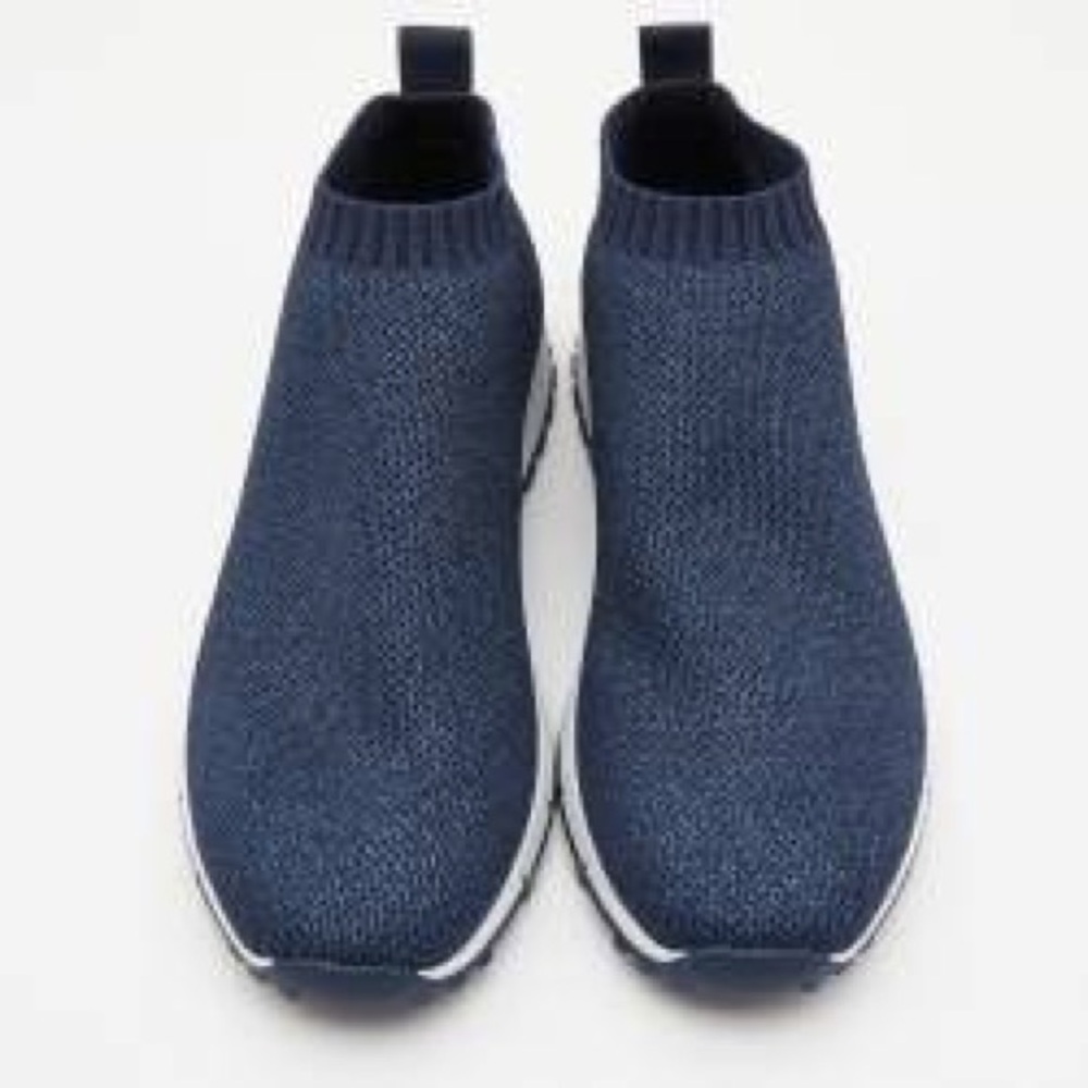 Jimmy Choo Norway Lurex Knit Slip-on Sneakers (Men's)